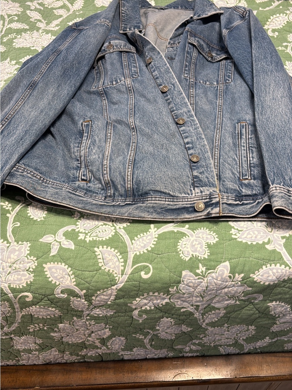 Classic Men's Blue Denim Jacket - Casual Jean Coat